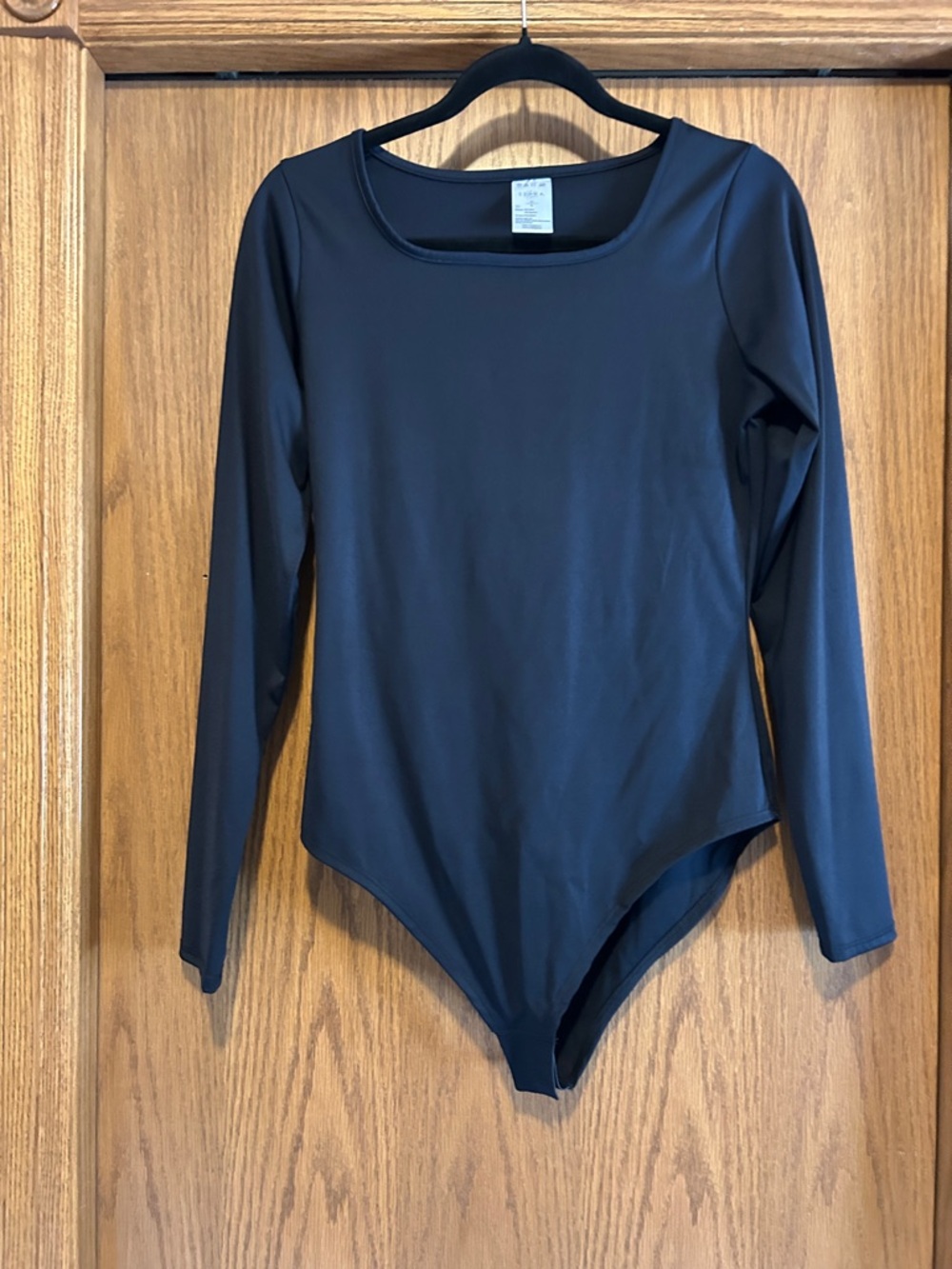 Sierra Black Long Sleeve Bodysuit